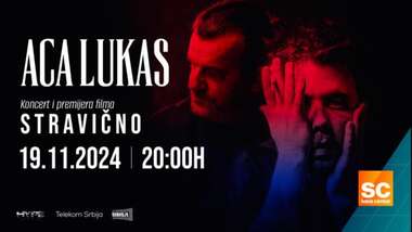 Aca Lukas koncert i premijera filma Stravično Ulaznice O Događaju